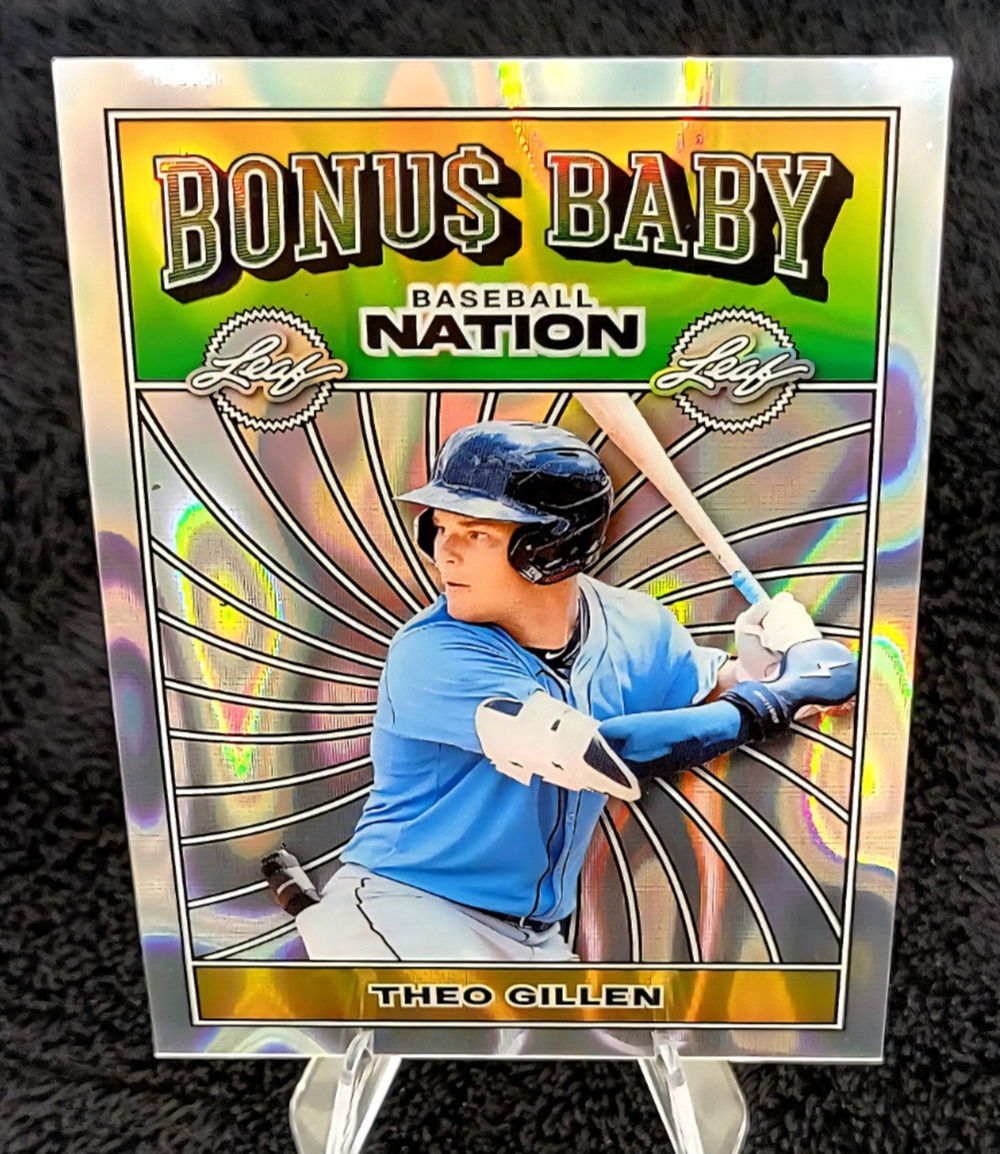 2025 Theo Gillen 5/15 Bonus Baby Tampa Bay Rays Top Prospect